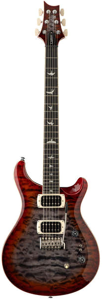 PRS Custom 24-08 SE Quilt Charcoal Cherry Burst