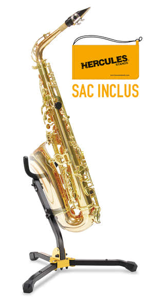 Hercules Stands Stands Stand Simple De Saxophone Alto/ténor DS530BB