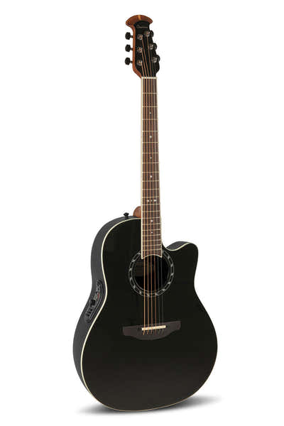 Ovation Standard Balladeer Deep Contour Cutaway Noir 2771AX-5-G