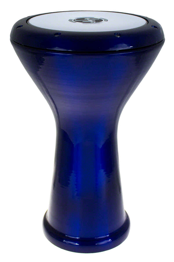 EA-m-bl - Darbouka Egypte Alu Bleu Metallise