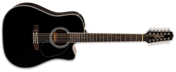 EF381DX 12 CW Japon Dreadnought Black