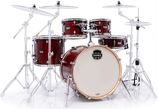 Mapex Mars Maple Pop Rock 5 Fûts Merlot Satin