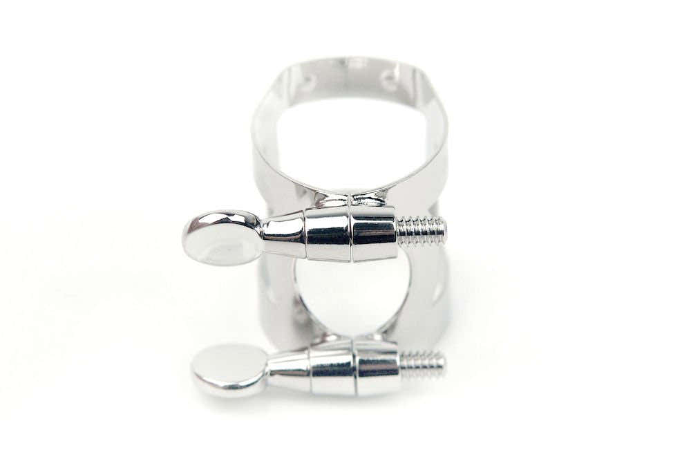 Ligature Sax Soprano Plaque Nickel