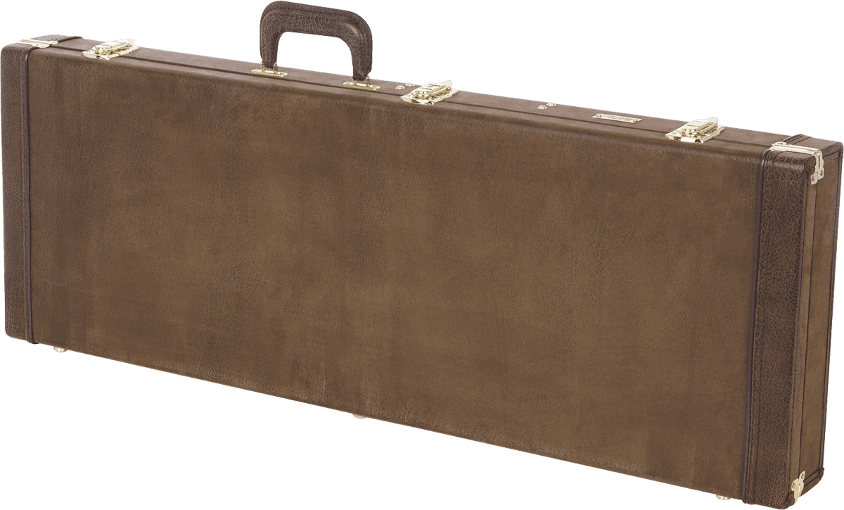 Étui Électrique Vintage Brown en Bois Deluxe - GW