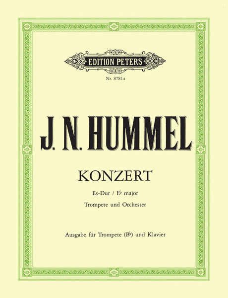 Hummel Johann Nepomuk - Trumpet Concerto - Trumpet And Piano