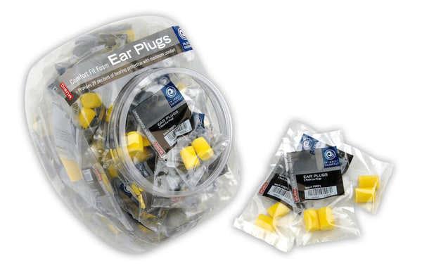 D'ADDARIO Bouchons D'oreille En Mousse 100 Paires En Bocal