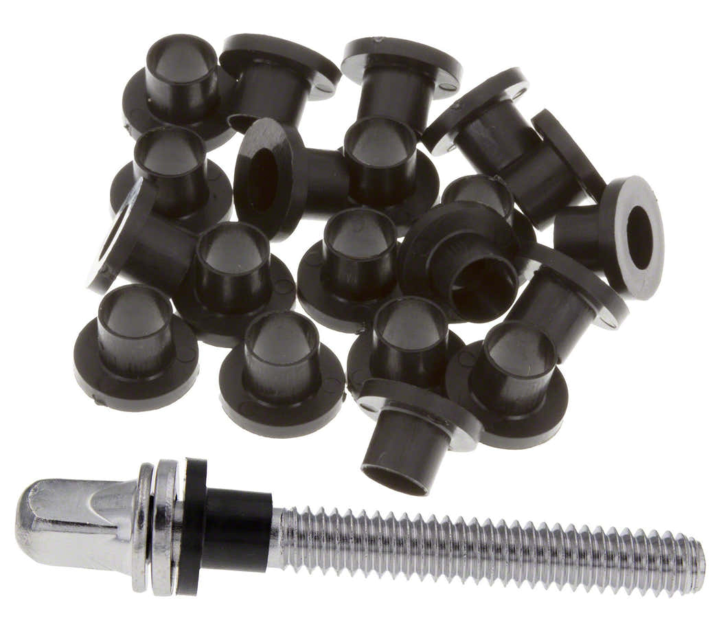 TRW20B - Rondelles Nylon Pour Tirants - Noir (X20)