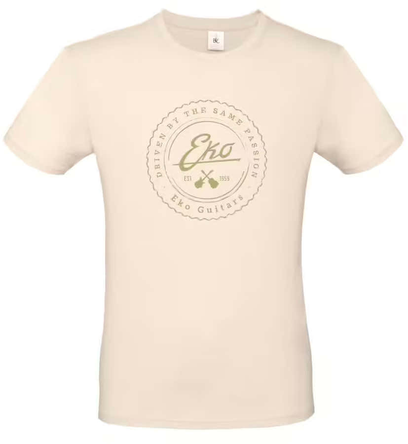 "S" T-Shirt Logo Eko - Blanc Crème