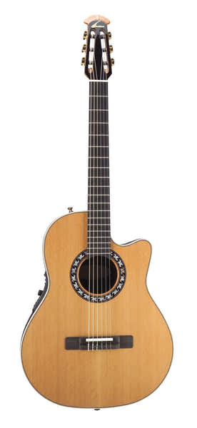 Ovation Classique Classic Nylon Legend Mid Cutaway Natural 1773AX-4-G