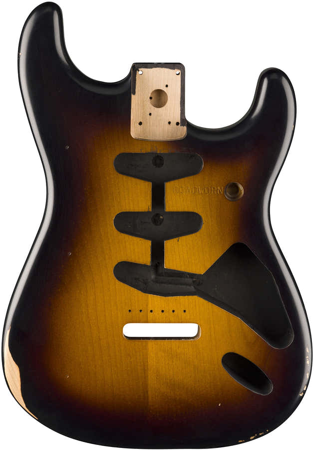 Road Worn 50'S Strat SSS Alder Body 2-Tone Sunburst