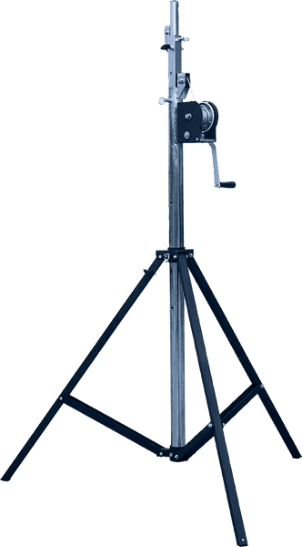 Quiklok SLS15 - Stand Lumiere Avec Manivelle Noir/chrome