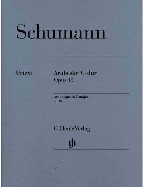 Schumann - Arabesque En Ut Majeur Op. 18 - Piano