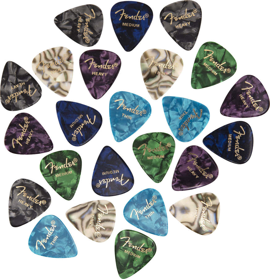 351 Shape Premium Picks 24 Count Pack Multi-Color