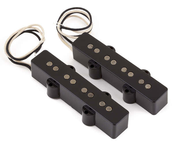 Fender Pure Vintage '74 Jazz Bass Pickup Set Black (2)