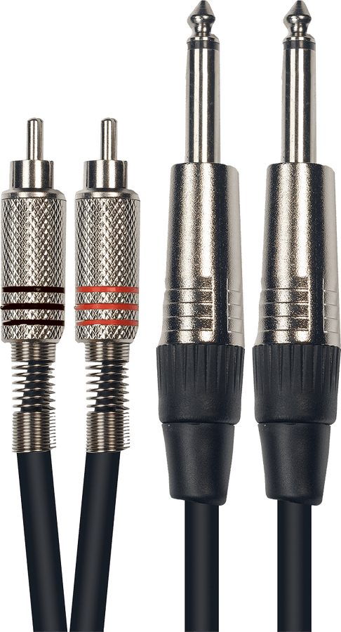 Cordon 2 RCA 2 Jack 3 M
