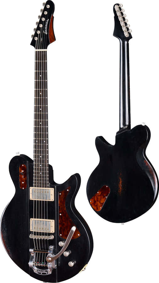 Juliet/V-b Antique Black Varnish