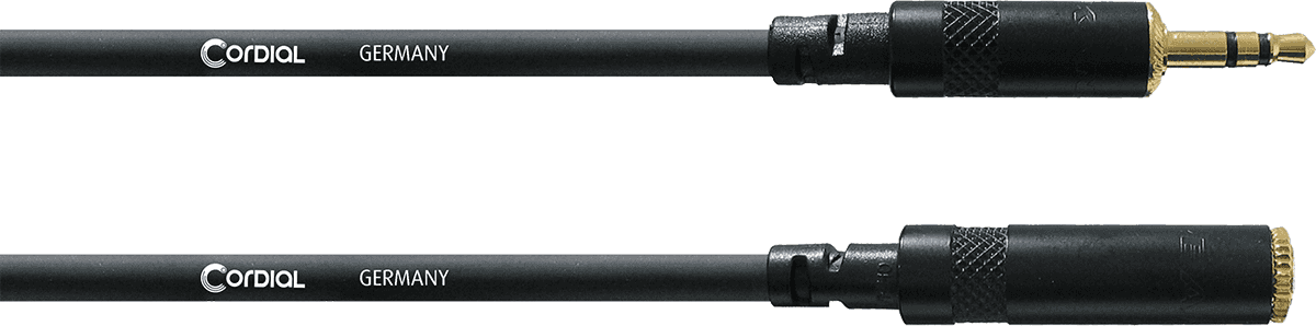 Câble Audio Stéréo Minijack Mâle/minijack Femelle 3 M
