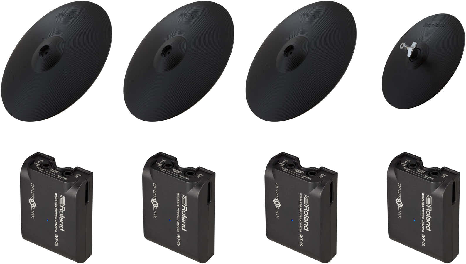 4CY-4WT-01 - Pack de cymbales avec WT-10