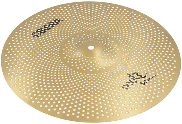 Obera Cymbals Crash 16" Mute - Cymbale Silencieuse - Finition Brass