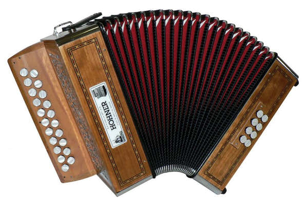 Hohner Morgan II Touches Boutons En Sol/do