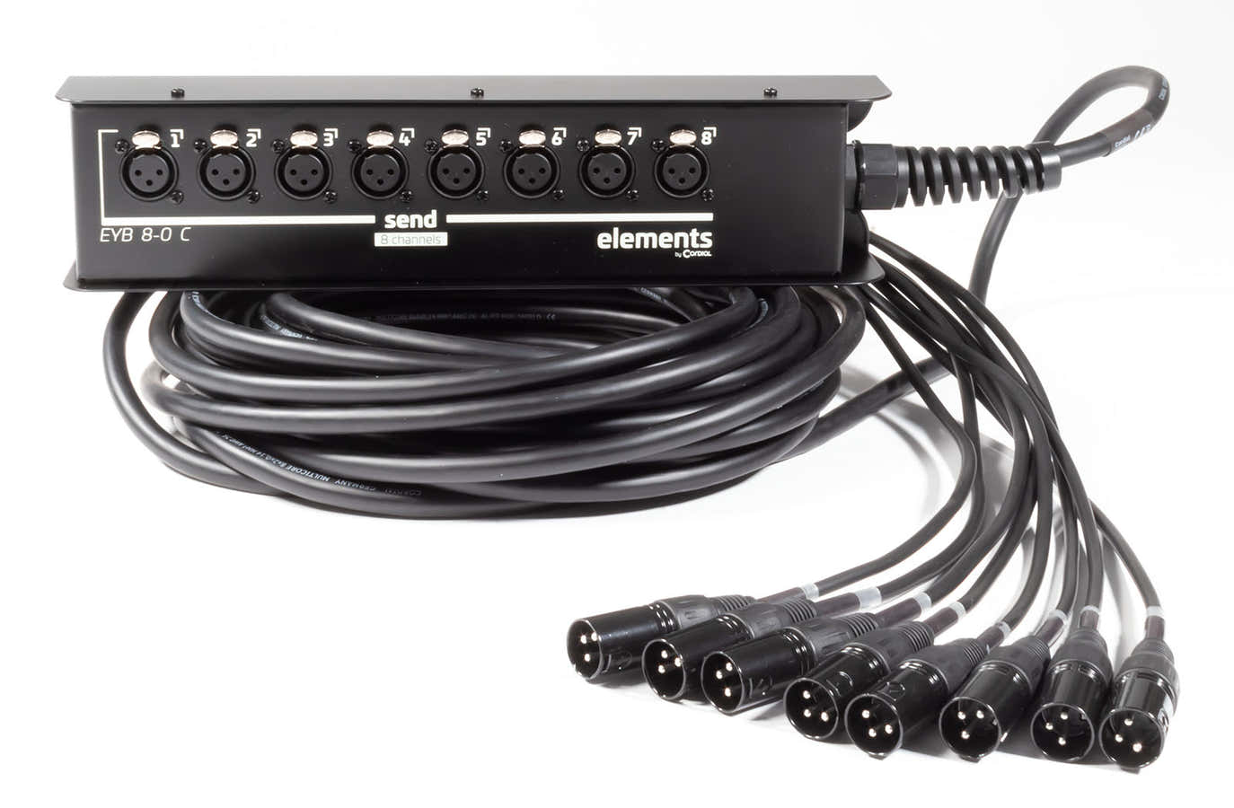 Boitier de Scène 8 Entres XLR 15 M