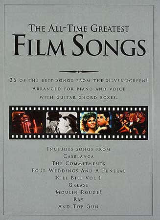 Wise Publications Anthologie : All Time Greatest Film Songs