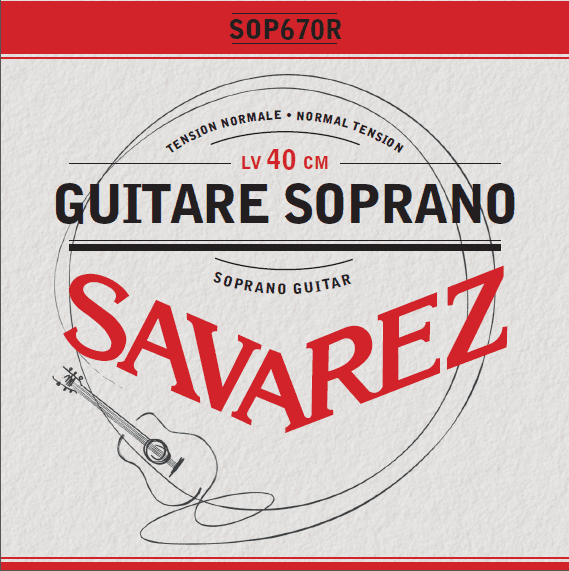 Savarez Speciale Soprano Rouge Tirant Normal 40 CM