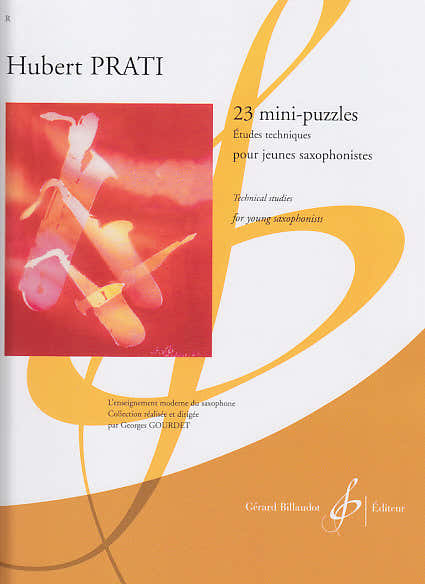 Billaudot 23 Mini-Puzzles Saxophone - Prati