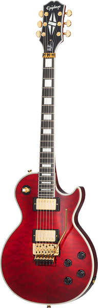 Epiphone Alex Lifeson Les Paul Custom Axcess Ruby