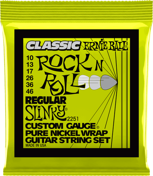 Ernie Ball 2251 Classic RNR Regular Slinky 10-46