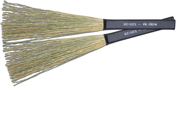 Vic Firth RM1 Re.mix Brushes Broomcorn
