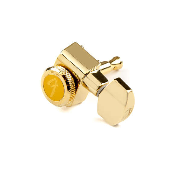 Locking Strat/Tele Staggered Tuning Machines (gold) (6)