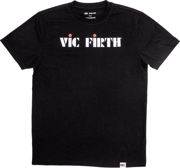 Vic Firth "XL" Black Logo Tee