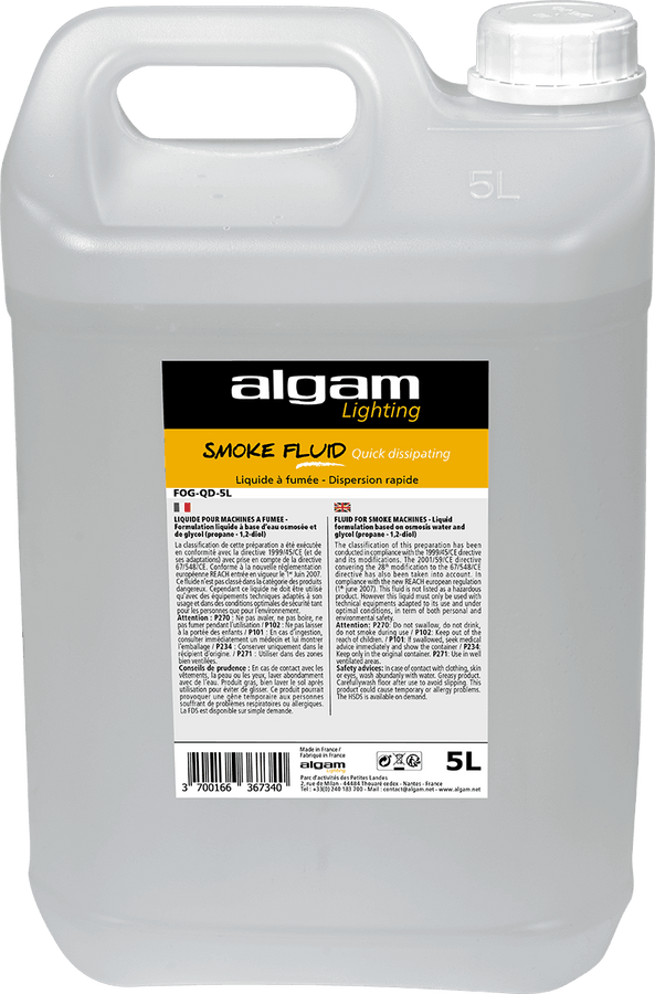 Liquide à Fumée Dispersion Rapide 5L