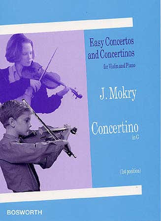 Bosworth MOKRY JIRI - CONCERTINO IN G - VIOLON / PIANO