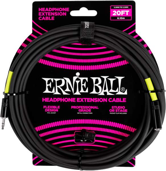 Effects Rallonge Stéréo MINI-jack Vers MINI-jack 6M Noire