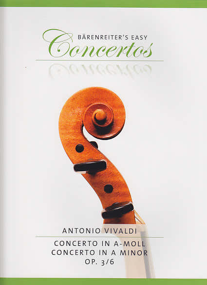 Barenreiter Vivaldi Antonio - Concerto In A-moll Op.3/6