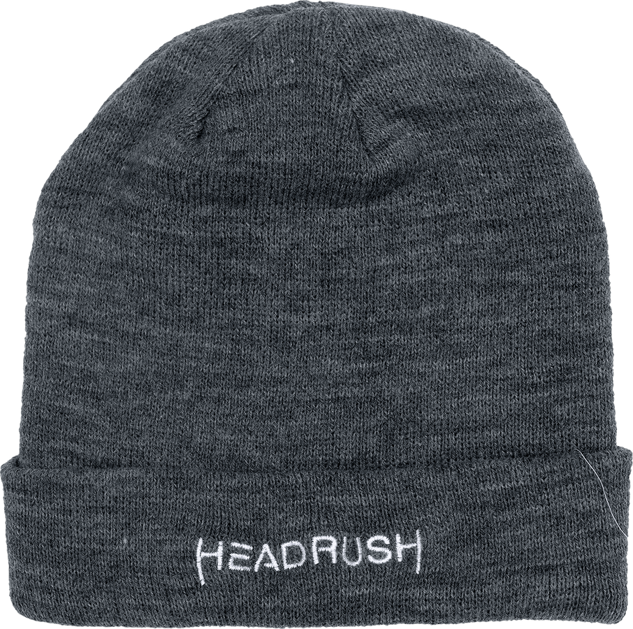 Bonnet Gris 100% Acrylique Avec Logo Headrush