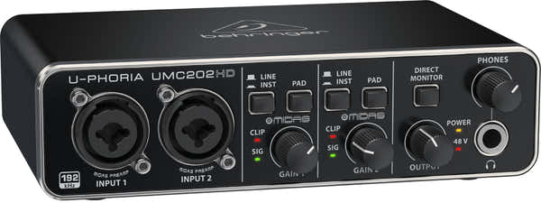 Behringer U-Phoria UMC202hd
