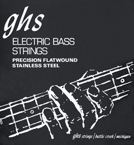 GHS 3050M Precision Flatwound Medium 45-105