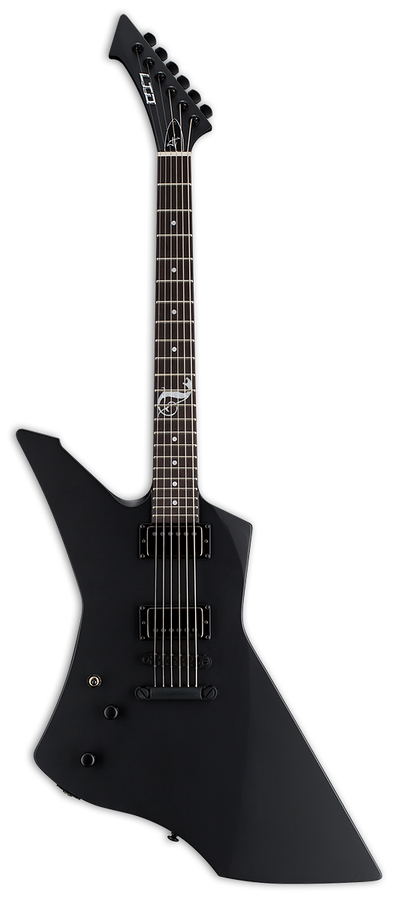 Snakebyte Signature James Hetfield Lh Black Satin