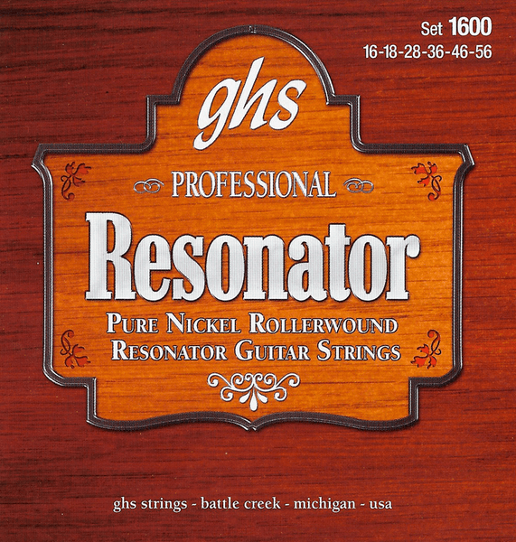GHS CR1600 Americana Series Resonator 16-56