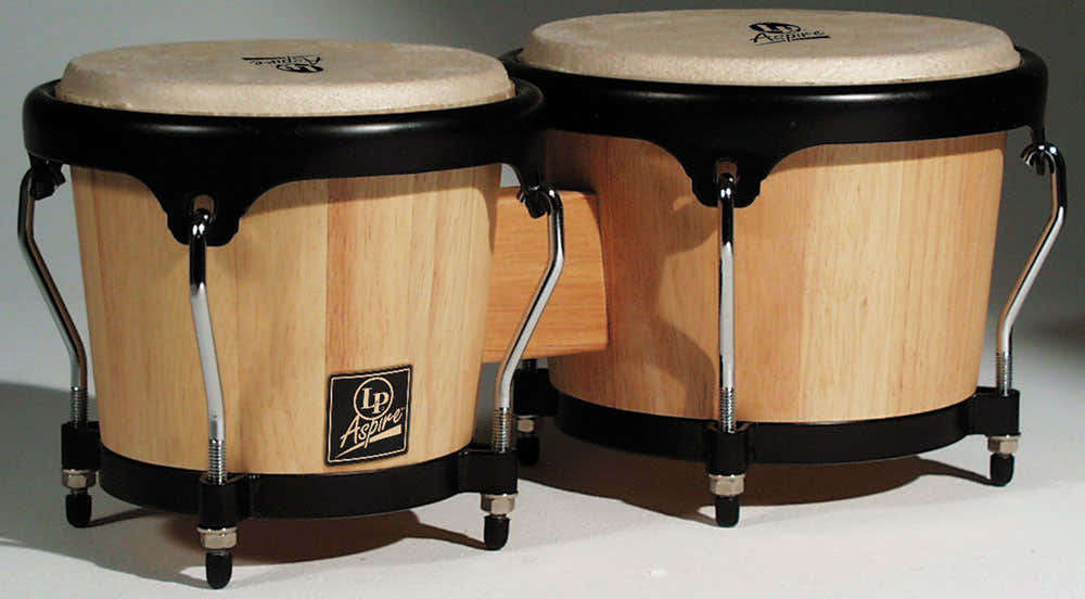 Bongos Aspire 6" 3/4 & 8" Naturel Dore