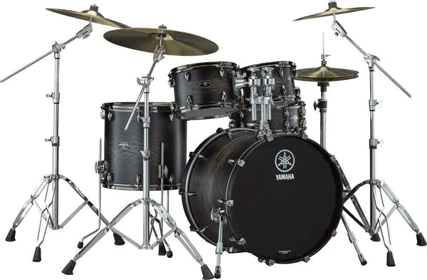 Yamaha Live Custom Hybrid Oak Fusion Set Uzu Charcoal Sunburs