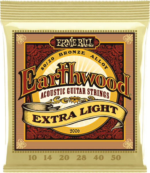 Ernie Ball 2006 Earthwood 80/20 Bronze Extra Light 10-50