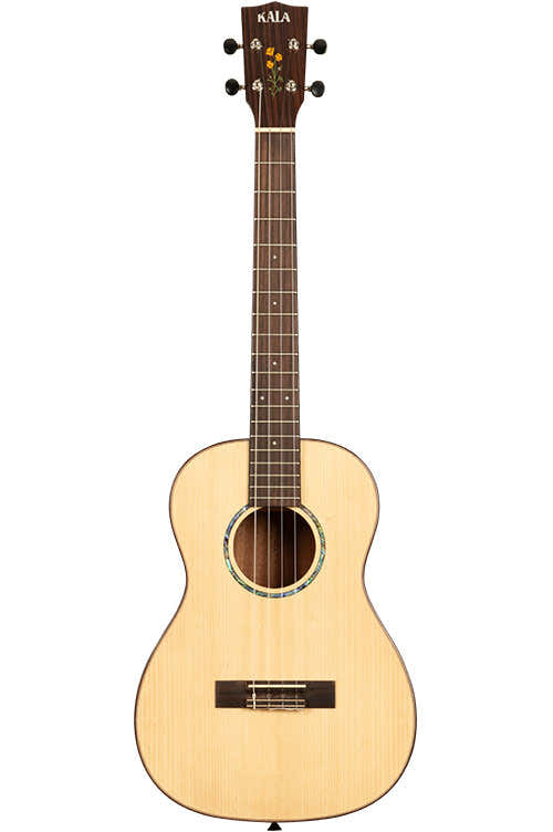 20th Anni Solid Spruce Top/Quilted Sapele Tenor livré avec housse