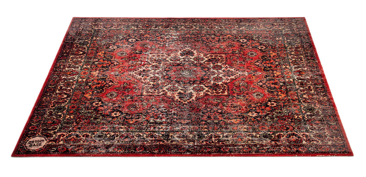 Tapis Vintage Persian 1.85 X 1.60M - Original Red