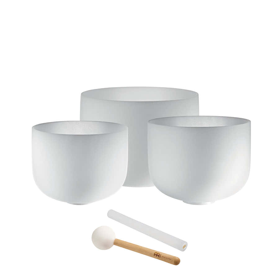 Set Singing Bowl Sonic Energy Crystal 432HZ
