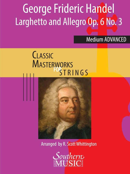 Southern Music Company Larghetto and Allegro Op. 6 No. 3