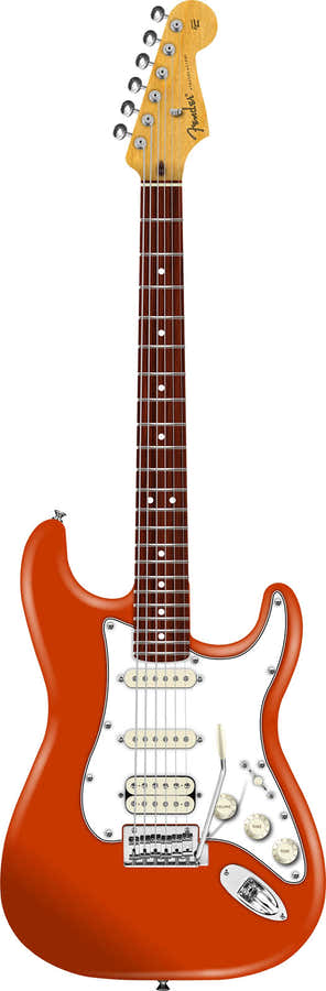 Stratocaster HSS Player II RW Rallye Orange